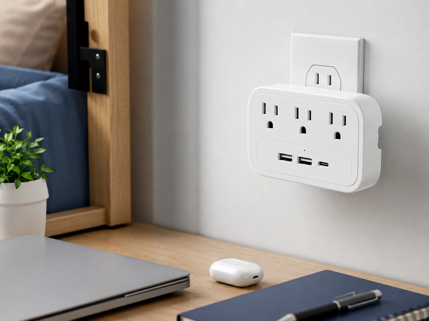 Anker Power Strip -- 6 Outlets + 4 USB Ports, 5ft Cord