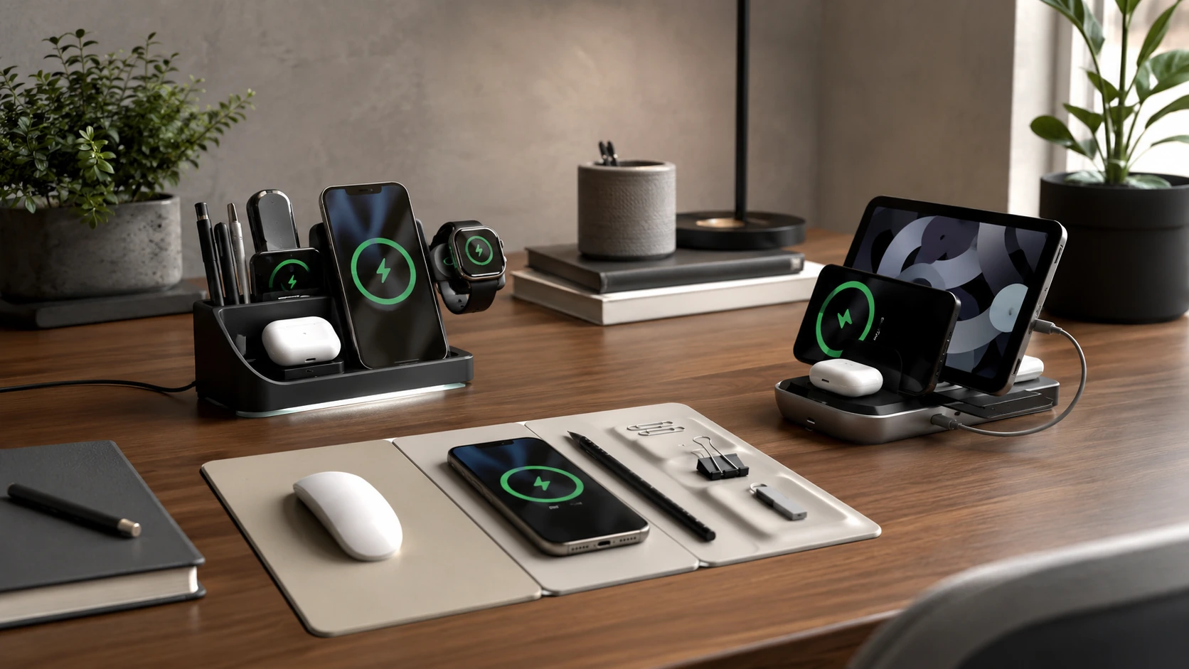 Best charging station desk organizers