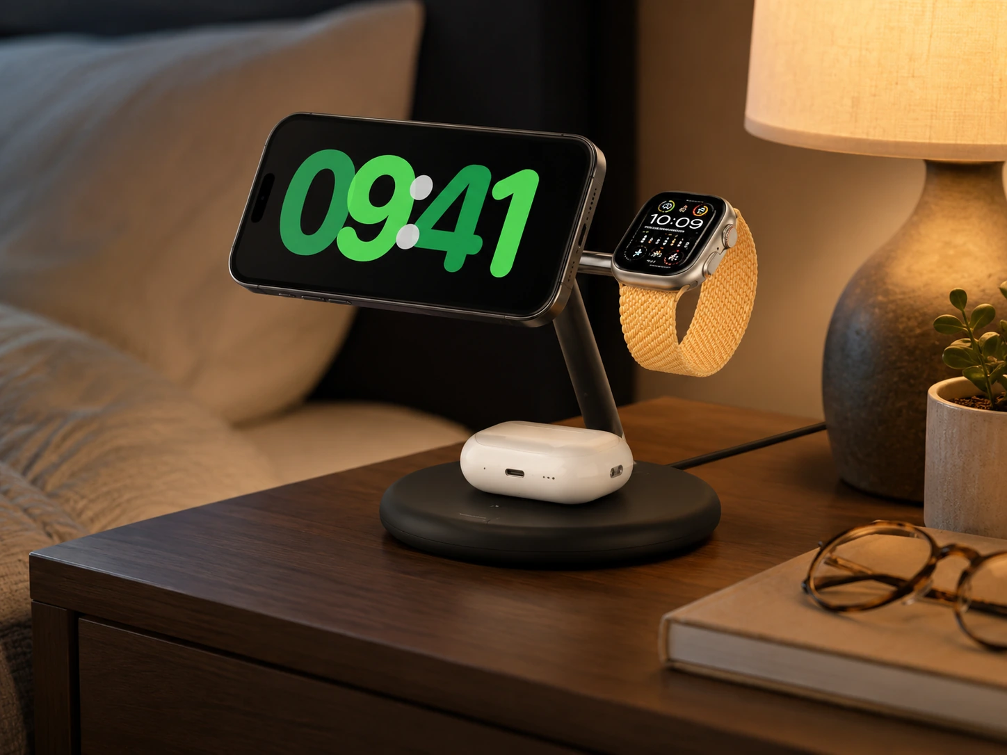 Belkin BoostCharge Pro 3-in-1 Qi2 (15W)