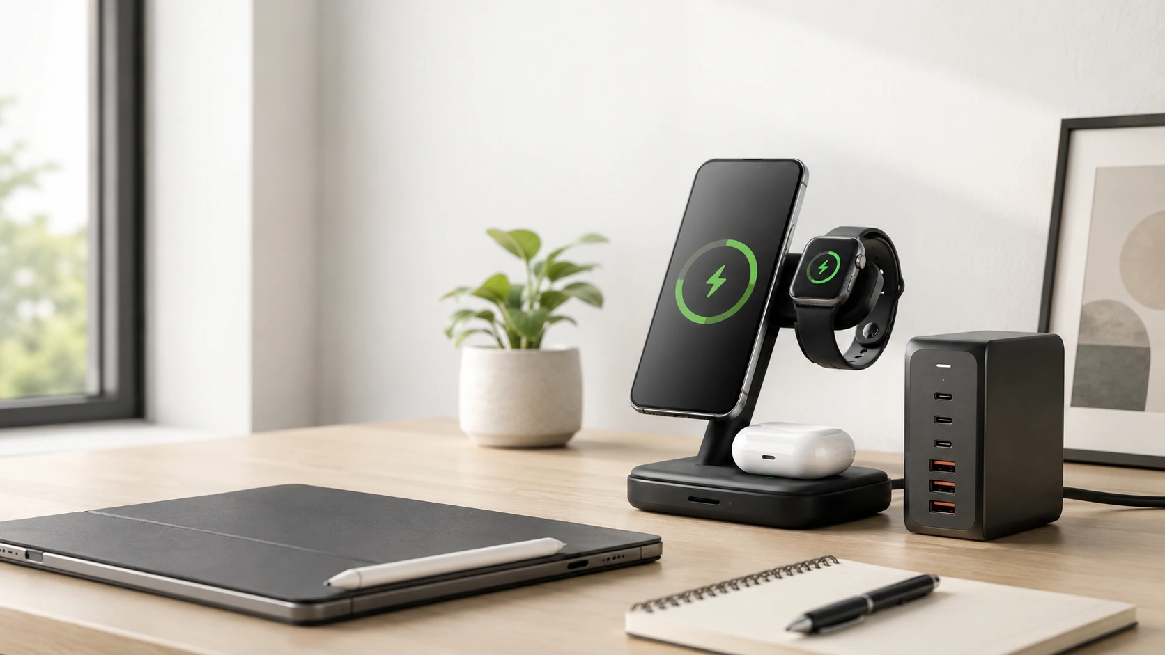 Best charging stations for desk