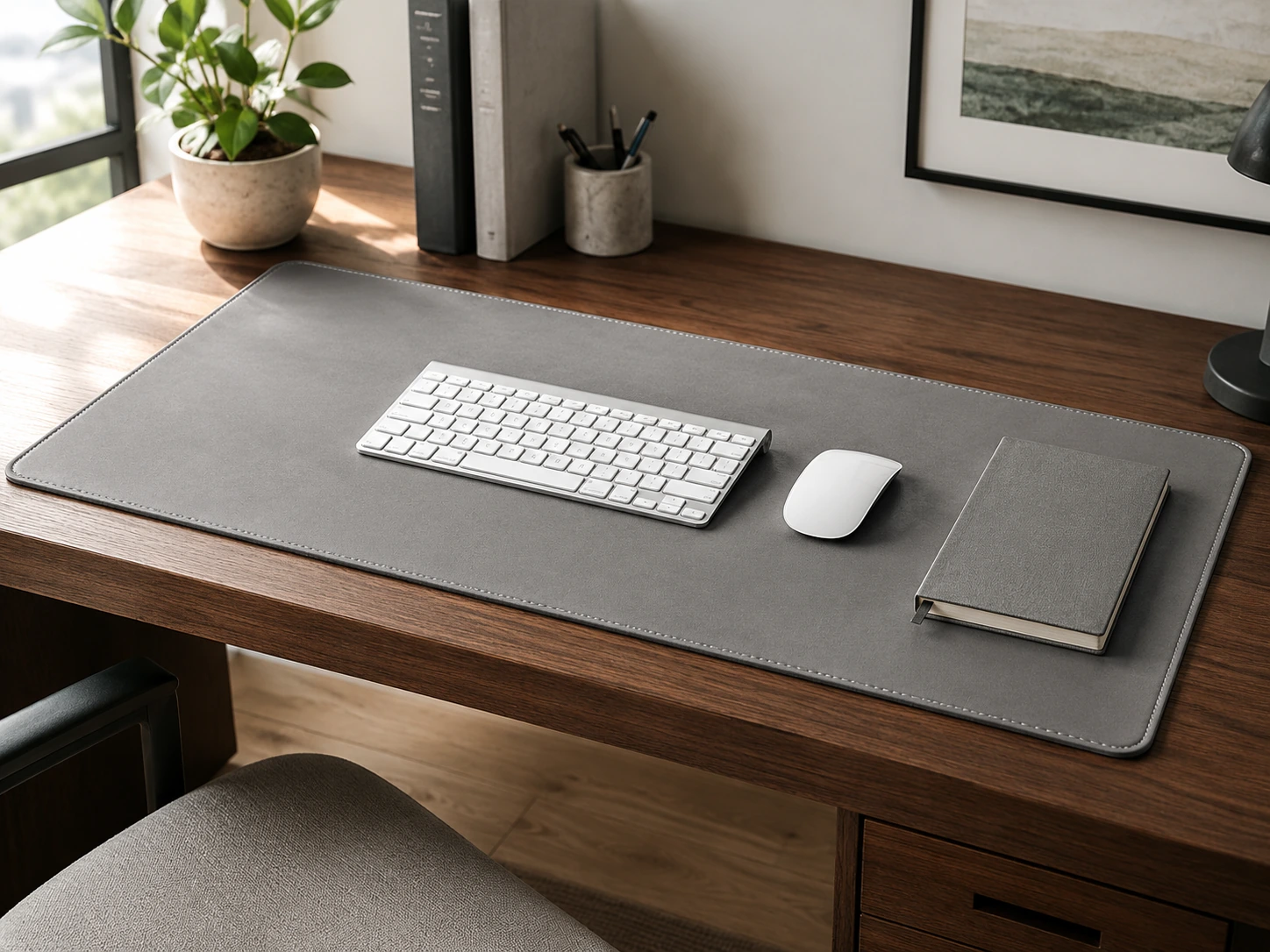 Nordik Vegan Leather -- Alaskan Gray