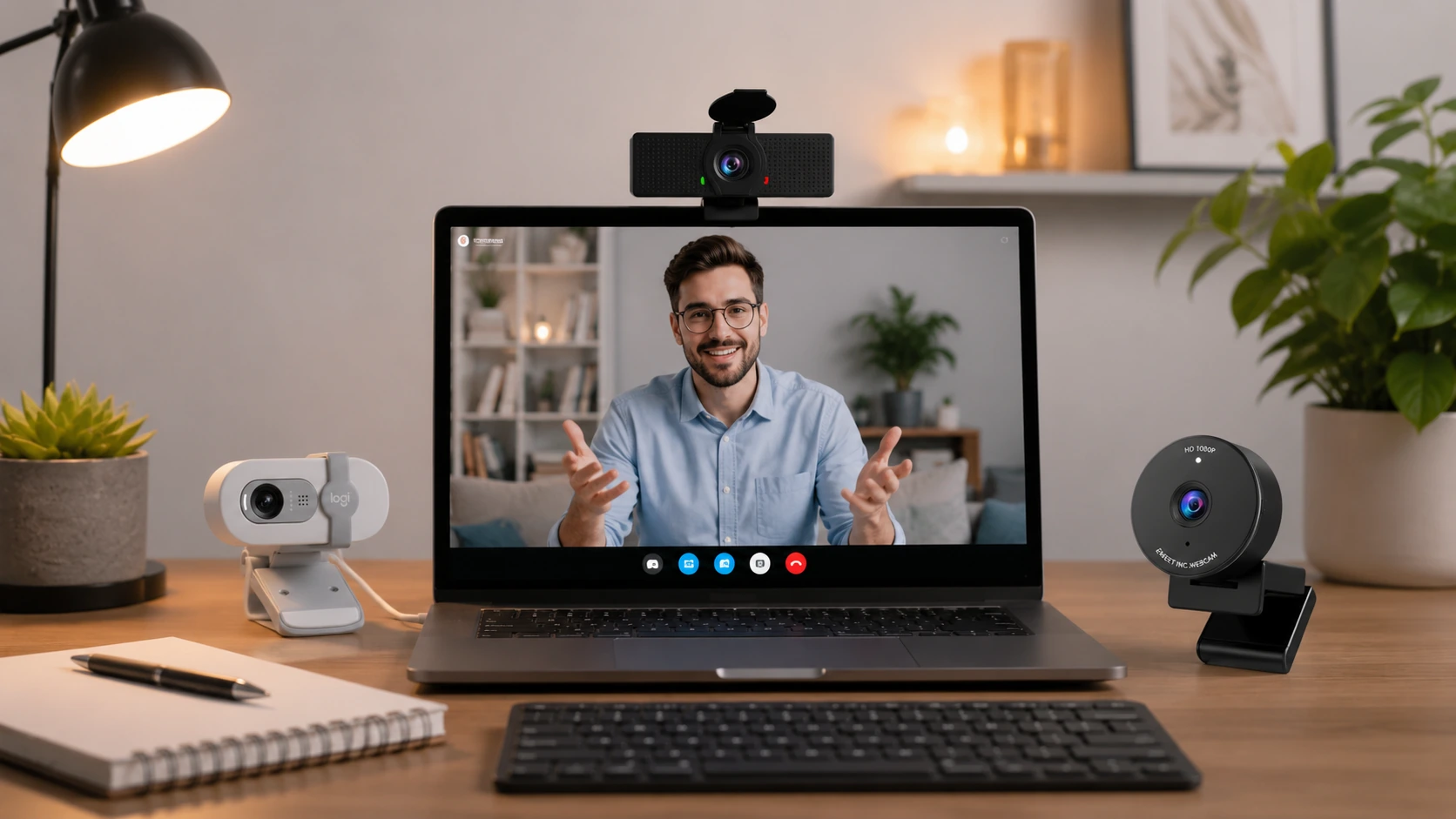 Best webcams under $50 for small desks and dorm rooms