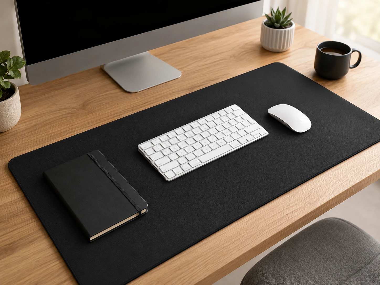 K KNODEL Large Desk Mat (31.5 ร 15.7 in)