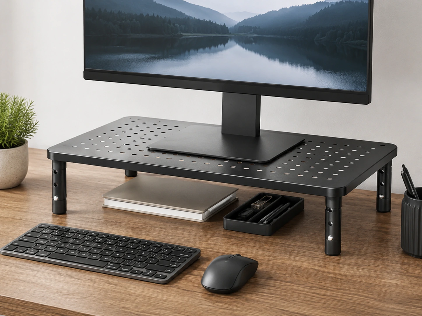 Ergonomic desk setup guide