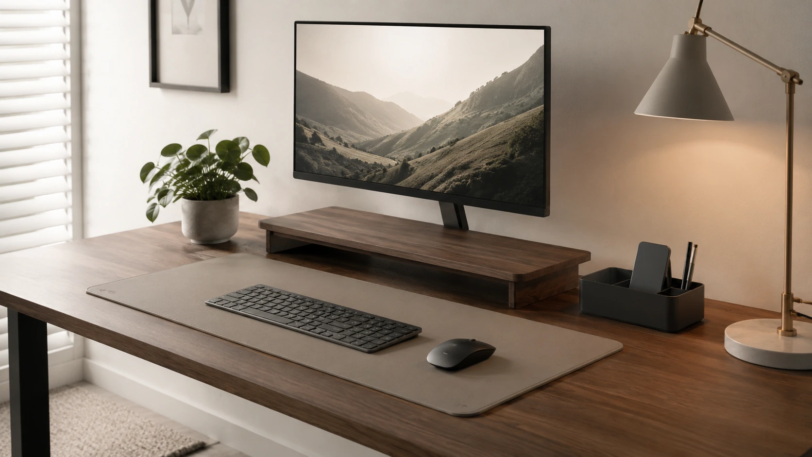 Minimalist desk setup ideas